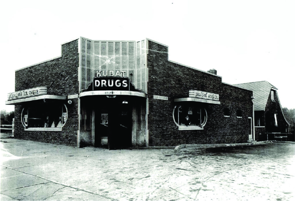 Original Kubat Pharmacy building